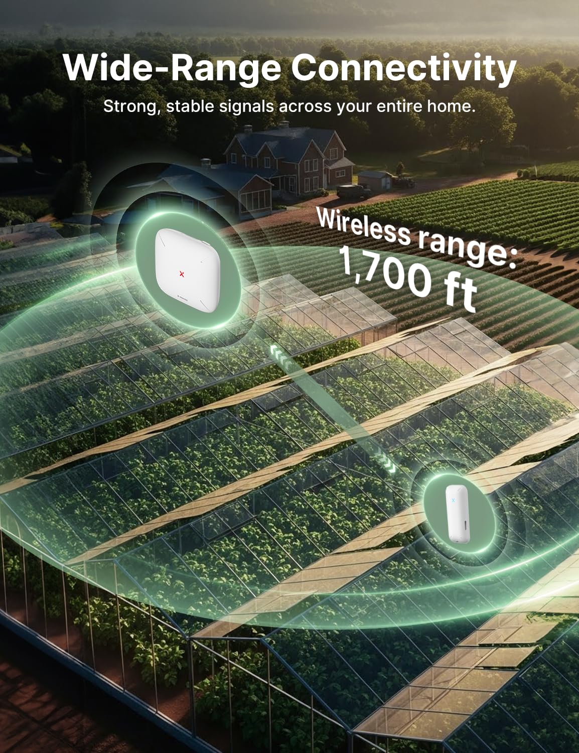 X-Sense side profile reveals slim sensor design for flexible placement and mounting