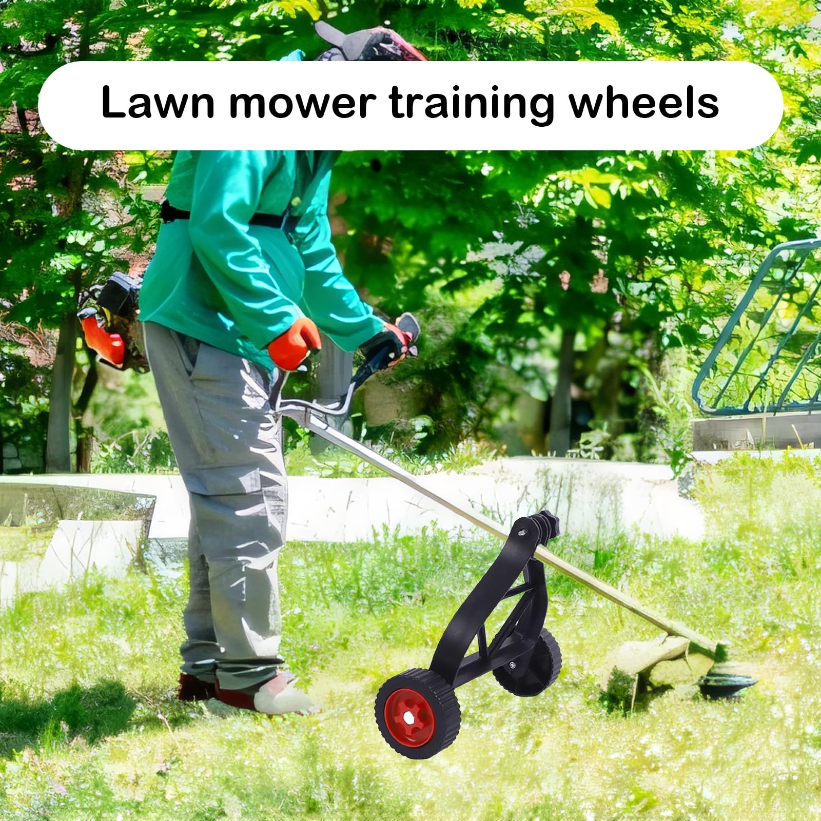 Xanadued in garden use with operator showing reduced fatigue and cleaner edges