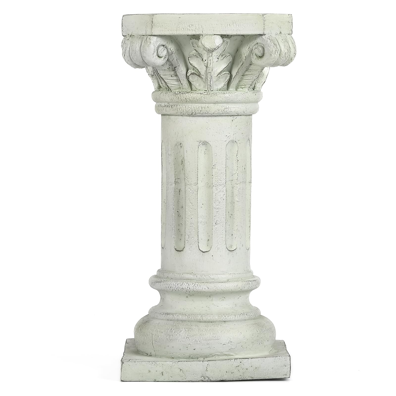 XAONIEN front view of 26-inch pedestal showing classic Roman styling and curb appeal