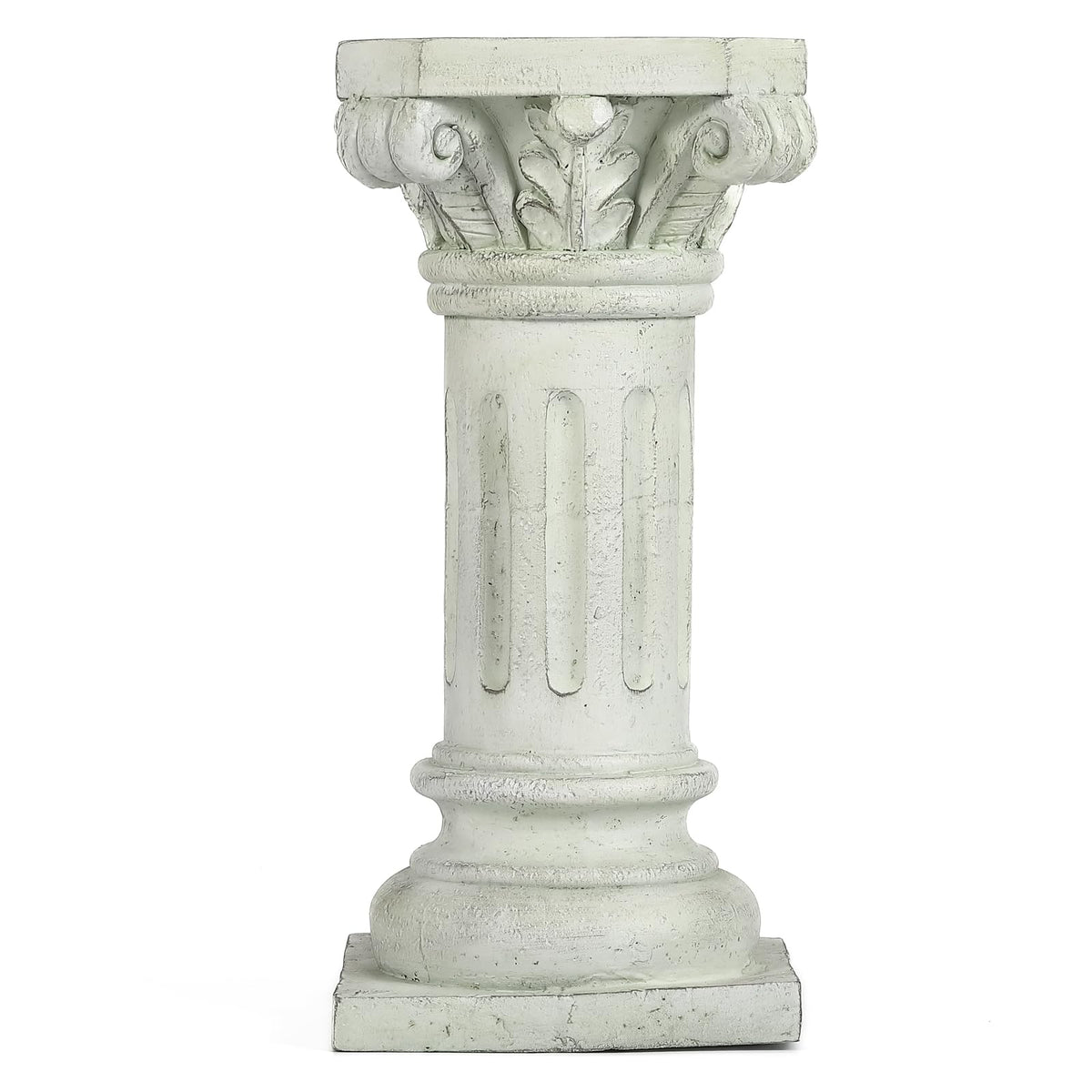 XAONIEN front view of 26-inch pedestal showing classic Roman styling and curb appeal