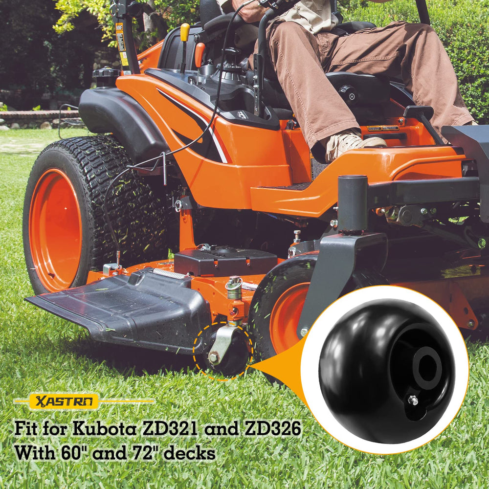 Xastro side profile showing 5" outer diameter to maintain correct deck height