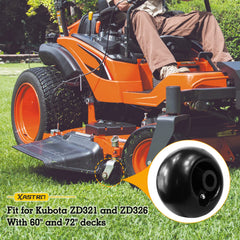 Xastro side profile showing 5" outer diameter to maintain correct deck height