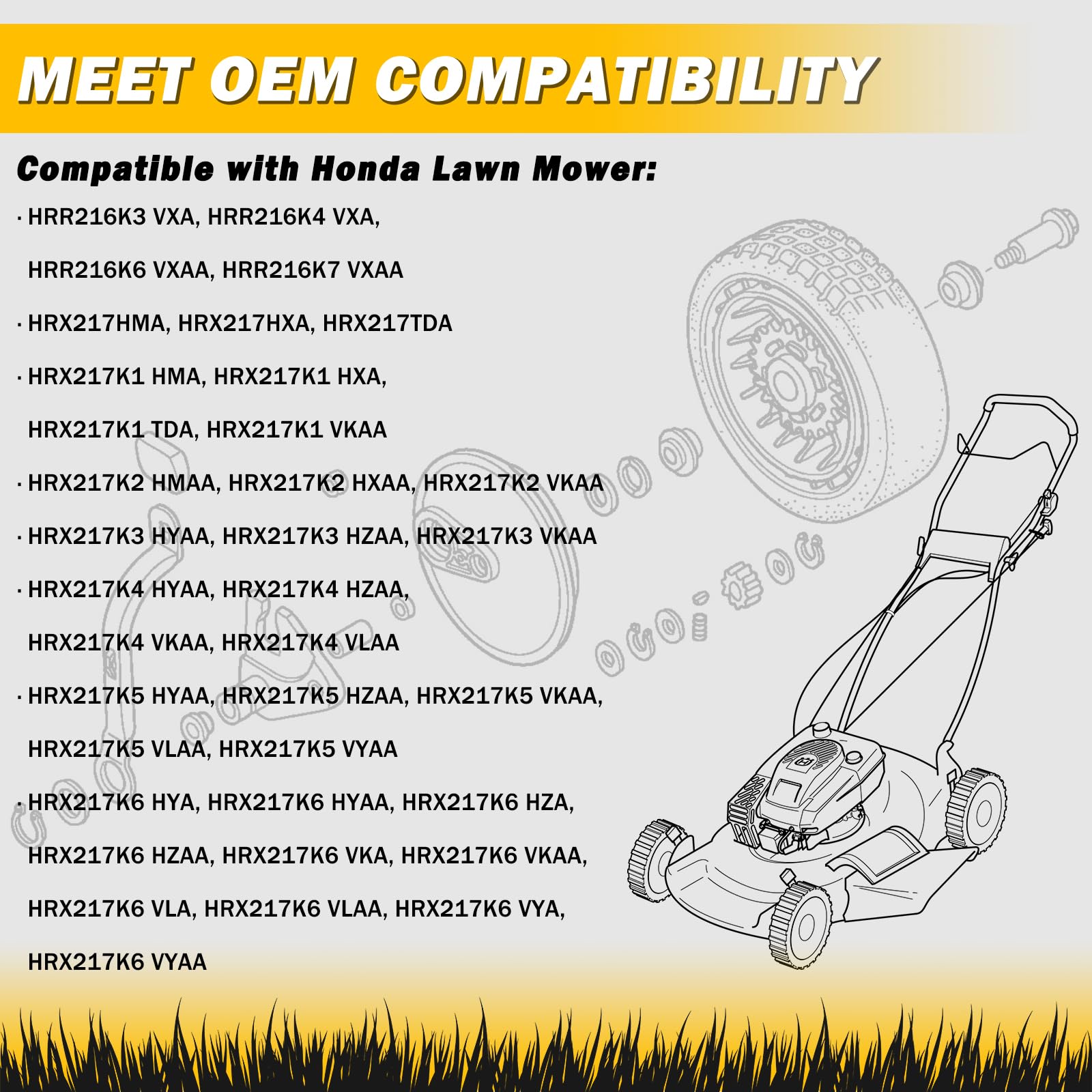 XaXmTee packaged two-wheel set ready for quick, hassle-free replacement