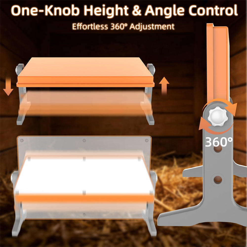 Xbrigh safety label and simple controls highlighting easy temperature selection