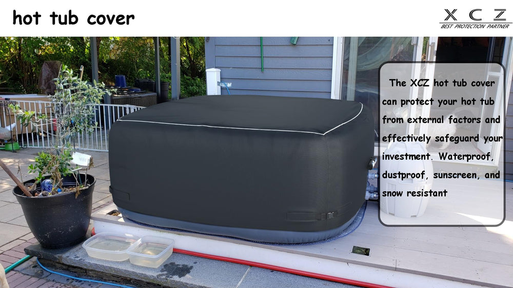 XCZ lifestyle backyard setting showing weather protection and neat look