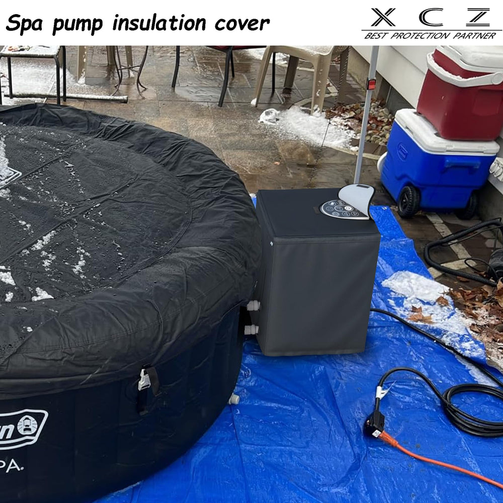 XCZ adjustable drawstring close-up securing cover on windy days