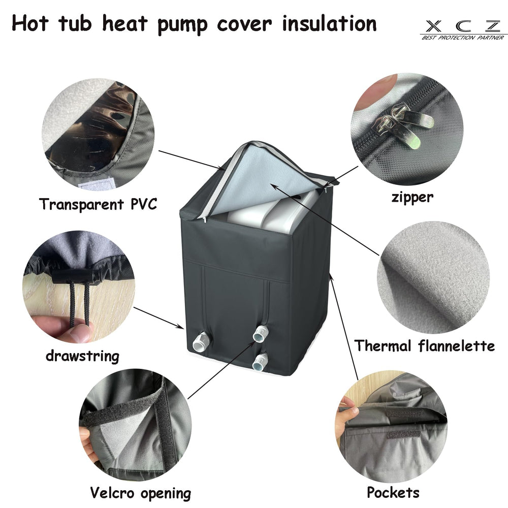 XCZ polar fleece interior close-up providing insulation to reduce heat loss