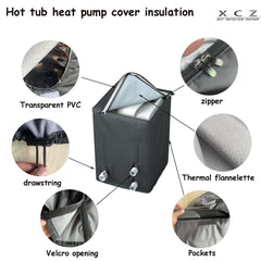 XCZ polar fleece interior close-up providing insulation to reduce heat loss