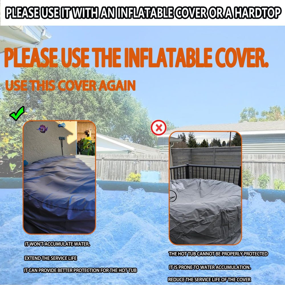 XCZ side Velcro panel open for pump access and easy maintenance