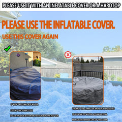 XCZ side Velcro panel open for pump access and easy maintenance