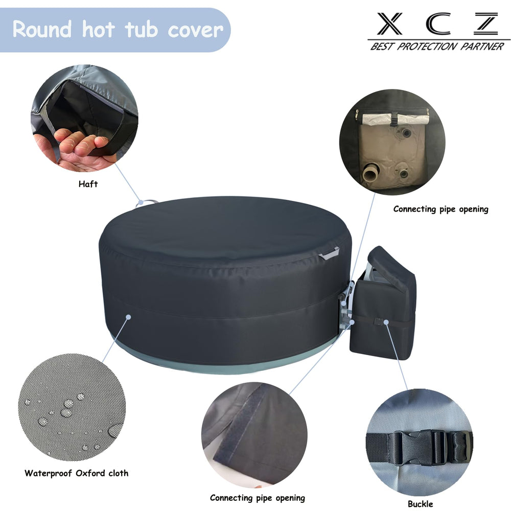 XCZ zippered access panel allowing plumbing connections without removal