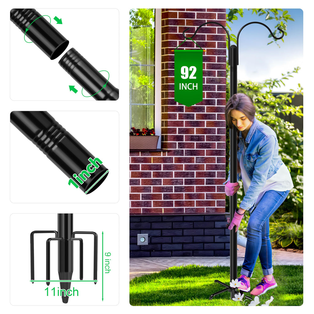 XDW-GIFTS five prong base detail showing stable ground hold and improved anti-tilt support
