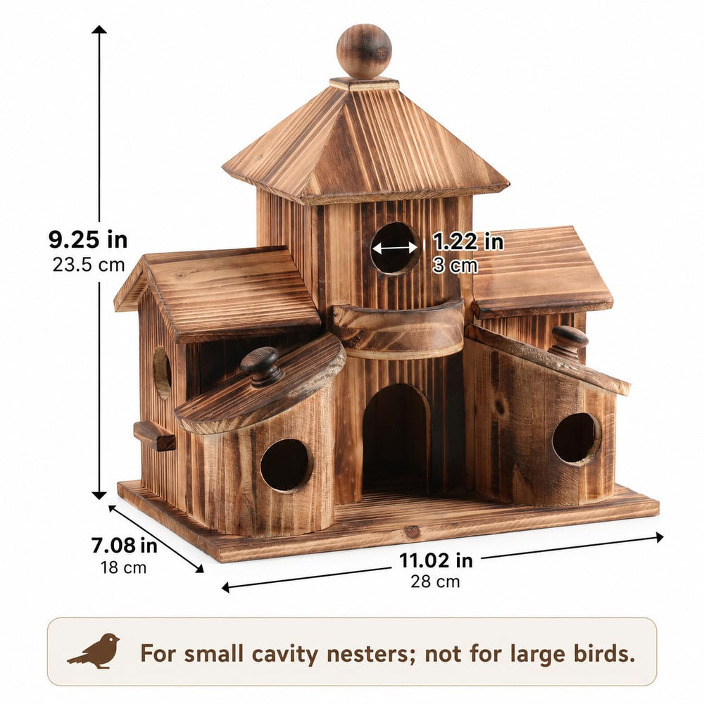 XDYGHH side profile highlighting cedar grain and sturdy outdoor construction benefit
