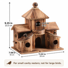 XDYGHH side profile highlighting cedar grain and sturdy outdoor construction benefit