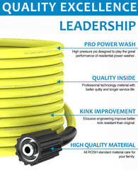 xendy washer textured hose detail showing abrasion-resistant outer jacket