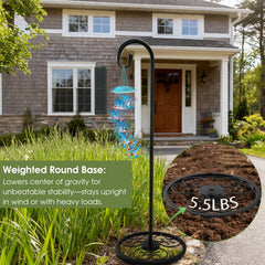 xensdenban weighted round base close detail providing superior stability