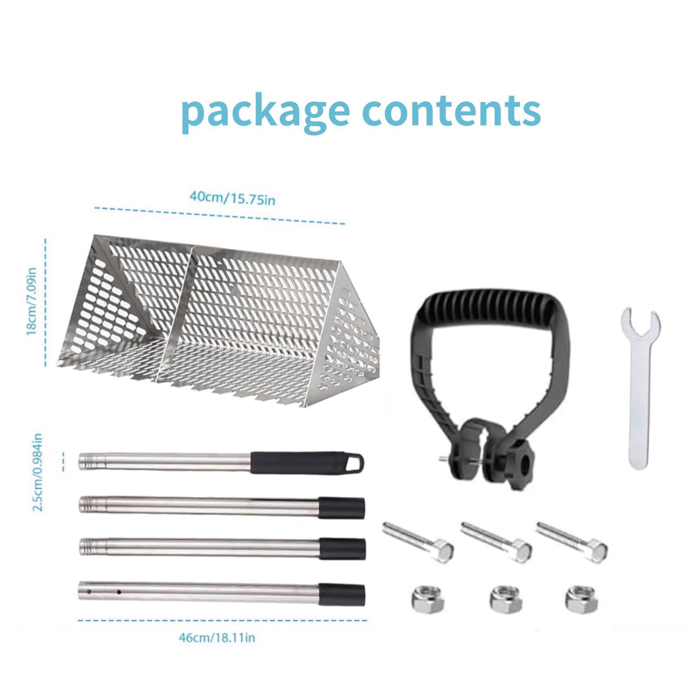 xenxeng assembled 51-inch handle giving ergonomic reach and less bending