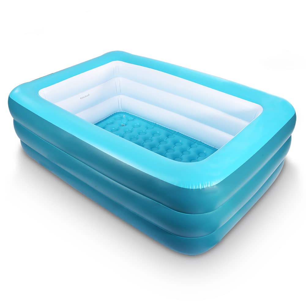 XFlated front view of pool showing size and easy access
