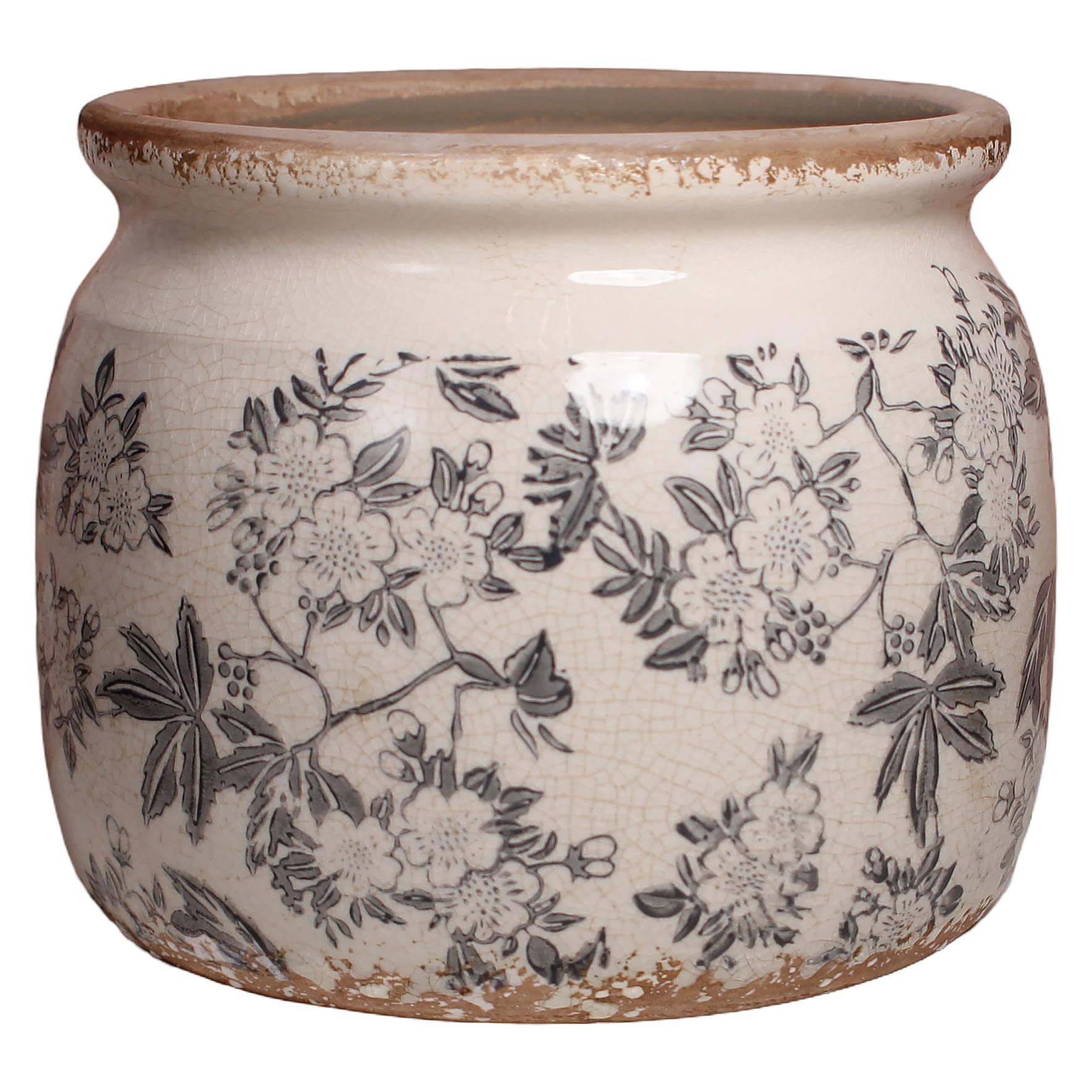 Xiaan Jiaju vintage pot front view showing classic shape and decor benefit