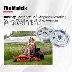 Xiaoyudou close-up of three flat idler pulleys highlighting durable metal construction for long life