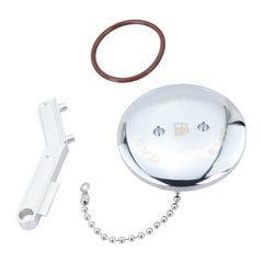 Xiaoyudou front view of fuel cap showing secure closure and watertight benefit