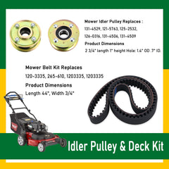 Xiaoyudou idler pulley close up showing bearing, improved durability benefit