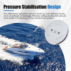 Xiaoyudou cap installed on boat deck showing proper fit and protection