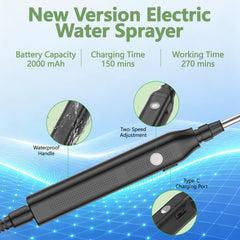 XILVYUAN six interchangeable nozzles for versatile spray patterns