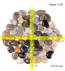 Xindian close-up pebble texture highlighting grip and natural polished finish benefits