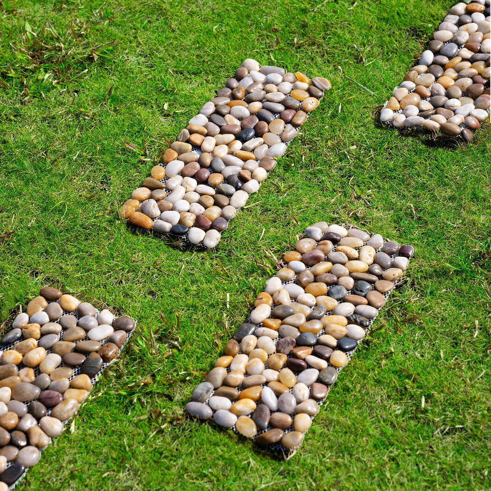 Xindian used as garden bed edging to define borders and protect plants
