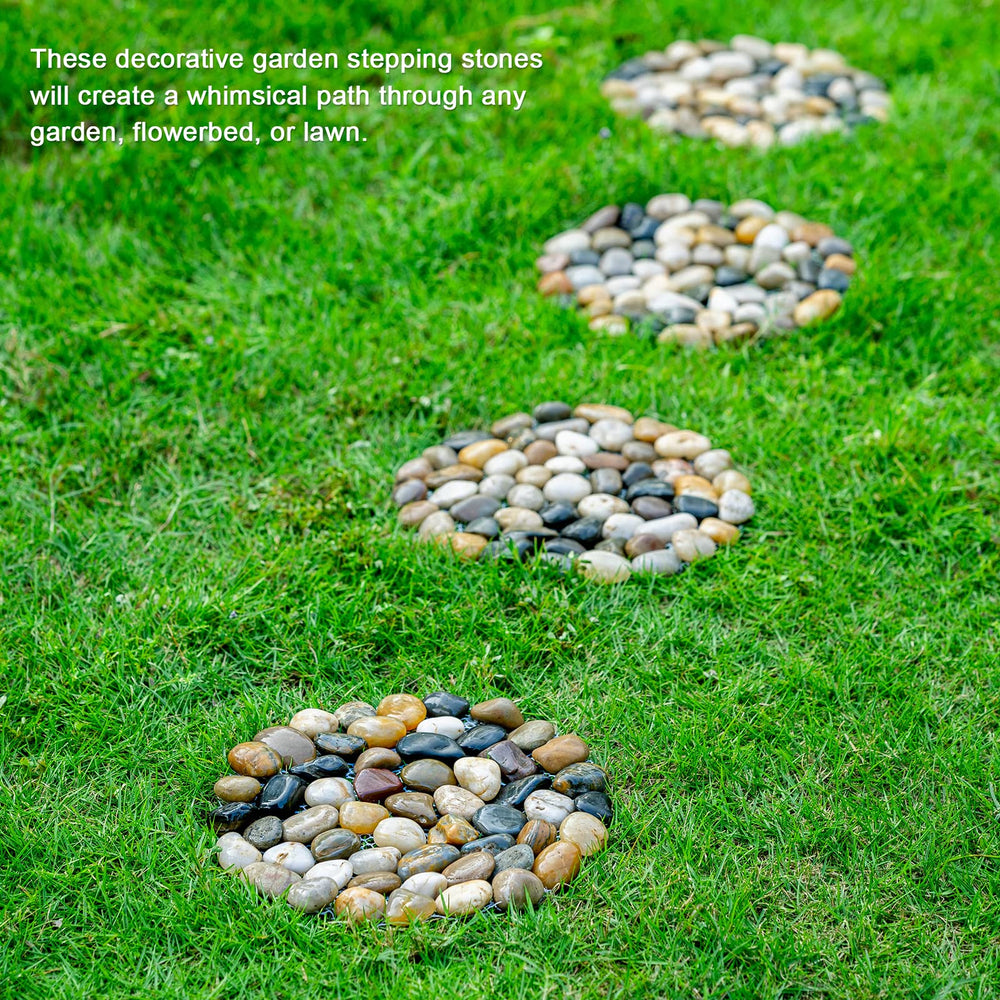 Xindian pebble mats inside a shower area used as natural non-slip surface