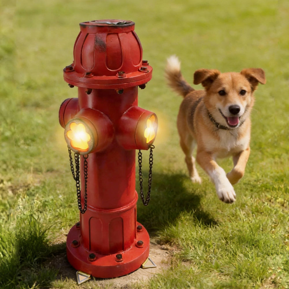 XINDMAO front view of hydrant showing realistic shape and stable base benefit