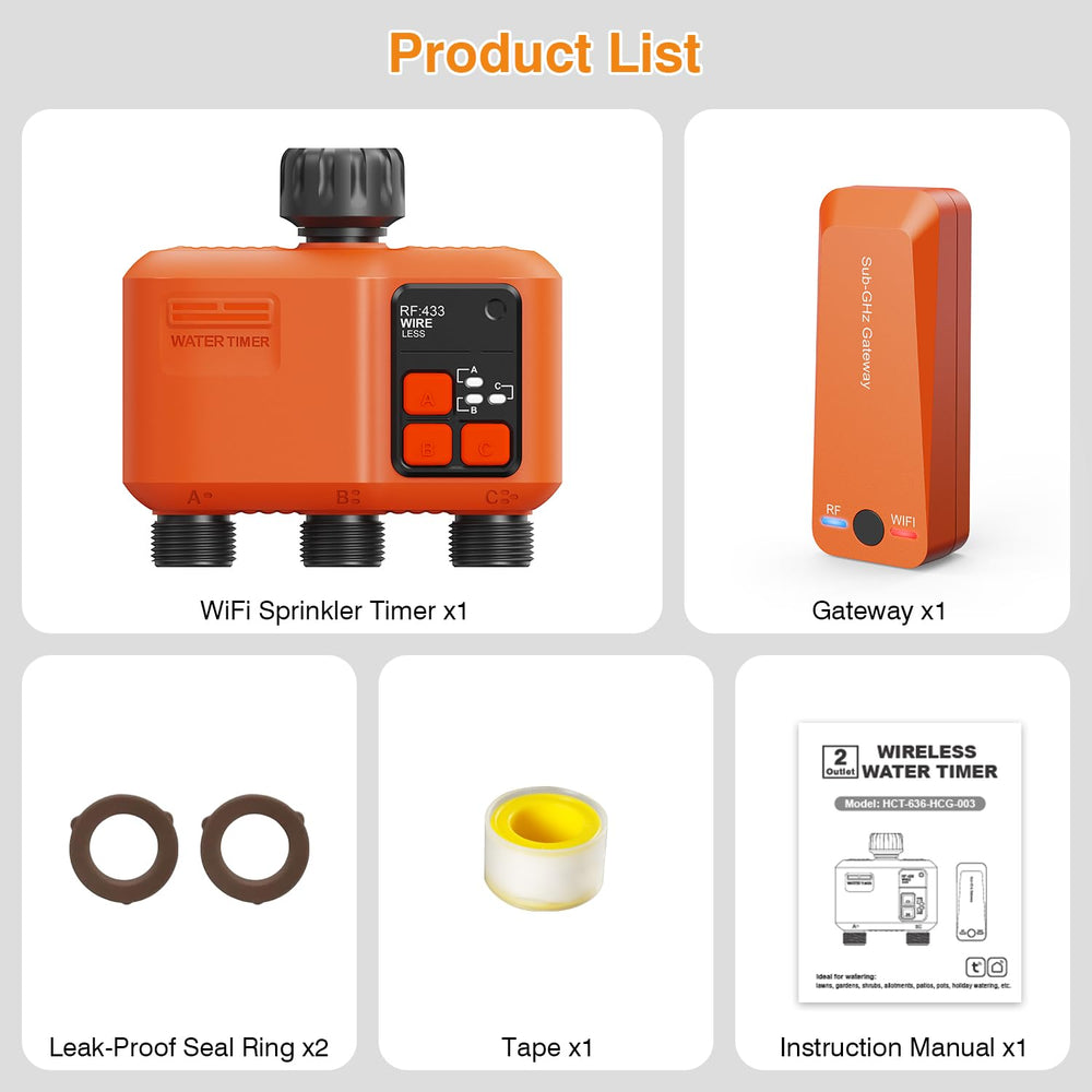 XinFuture watering a backyard lawn illustrating automated irrigation convenience