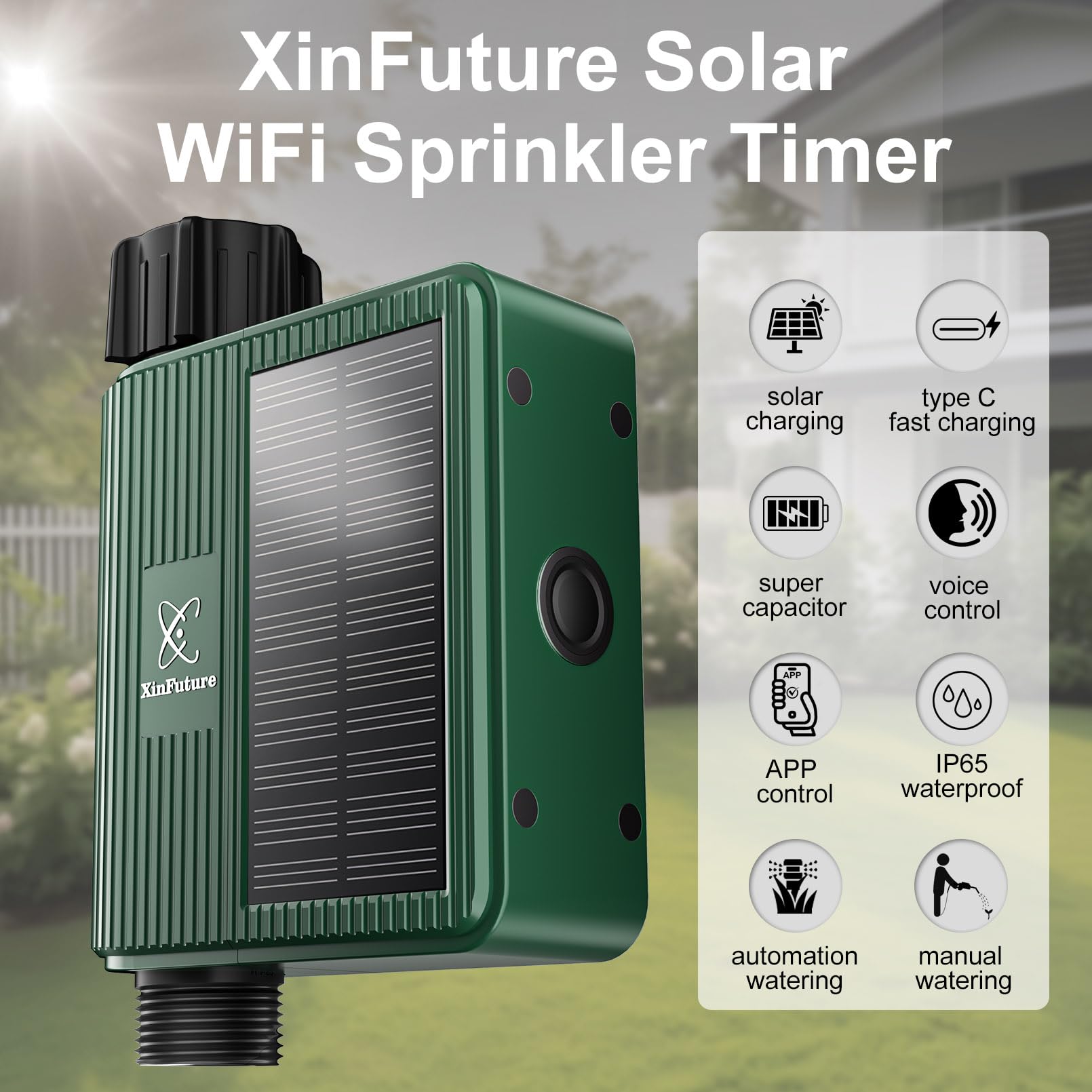 XinFuture adjustable solar panel tilt detail maximizing sunlight capture and longer runtime