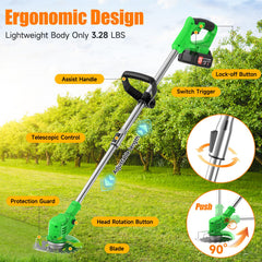 Xinweilan close-up rotating head demonstrating adjustable angle for hard-to-reach spots