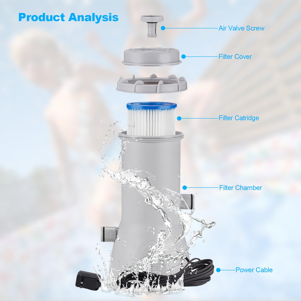 XINYIQI pump operating with noise meter showing quiet performance under 50 dB