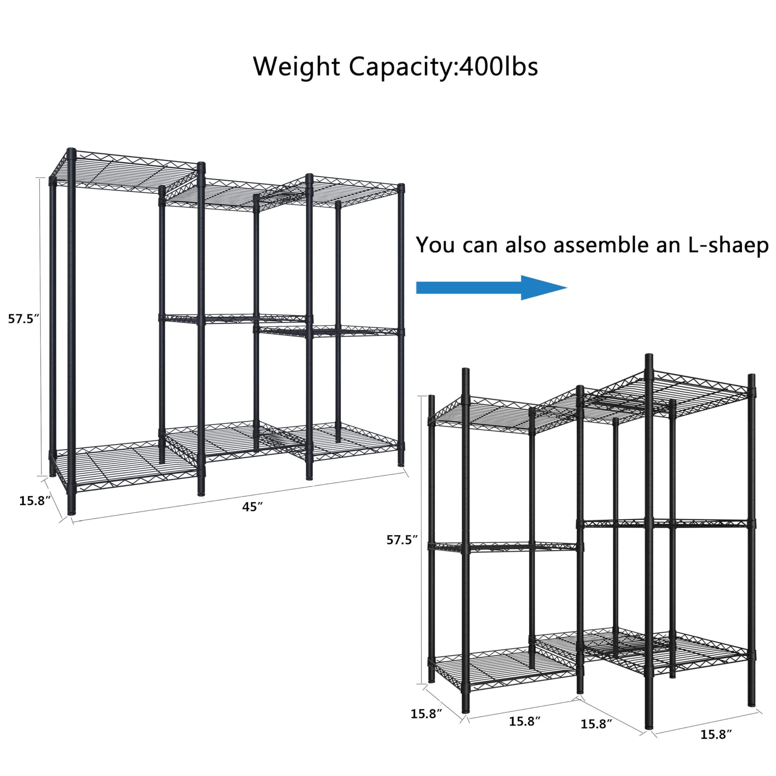 Xiofio beside tape measure showing dimensions and heavy-load capacity benefit