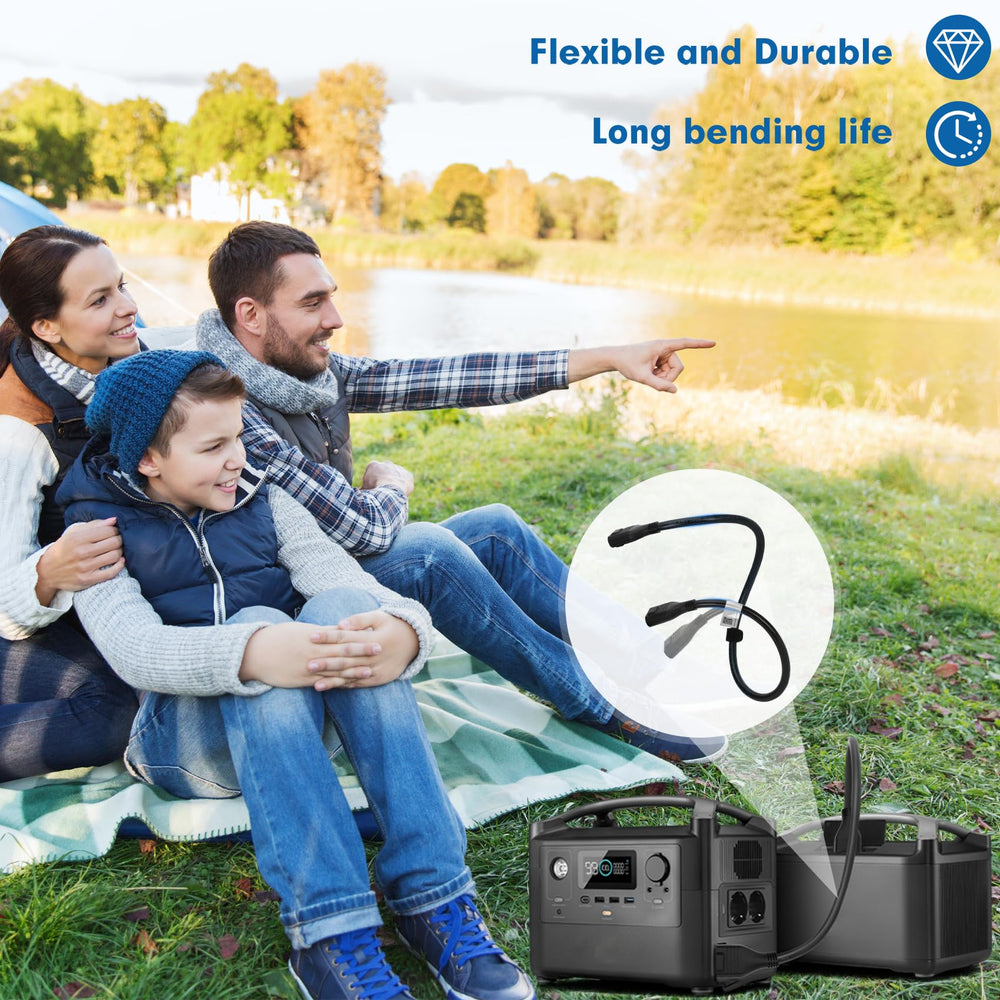 Xiozugibi XT150 powering a Wave 3 air conditioner for portable cooling support