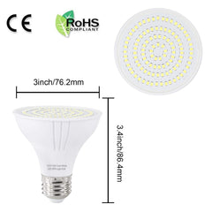 XIUBE LED chip close-up showing internal optics and benefit even light distribution