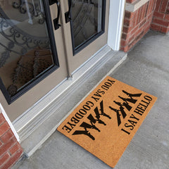 xlqhyh PVC backing detail showing anti-slip grip for safer placement