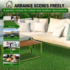 XLX TURF backing detail highlighting five-layer drainage for quick drying