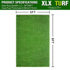 XLX TURF close-up of grass fibers showing soft feel and lifelike texture