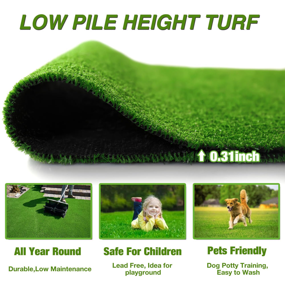 XLX TURF placed on patio enhancing outdoor comfort and style