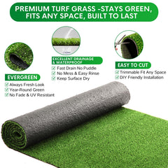 XLX TURF pet area in use demonstrating durable, easy-clean surface