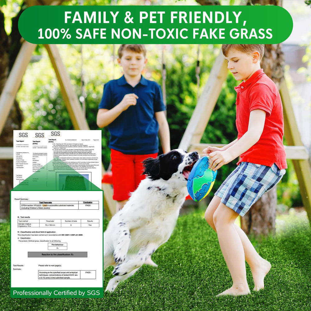 XLX TURF used as a pet play surface providing durable, washable flooring