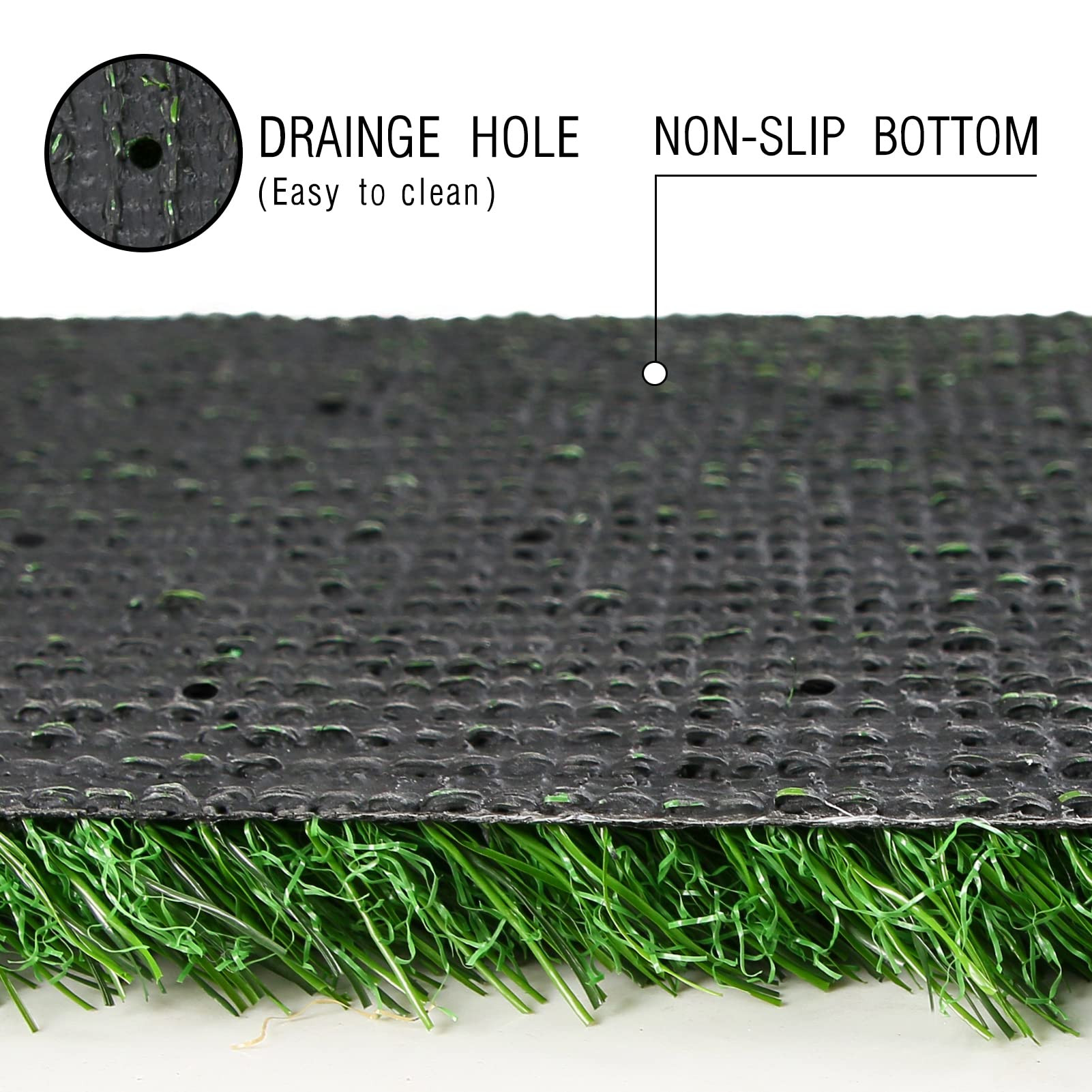 XLX TURF used as a pet training pad showing comfortable, safe surface benefit