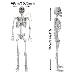 XONOR close-up of molded bone texture and movable joint showing realistic detail