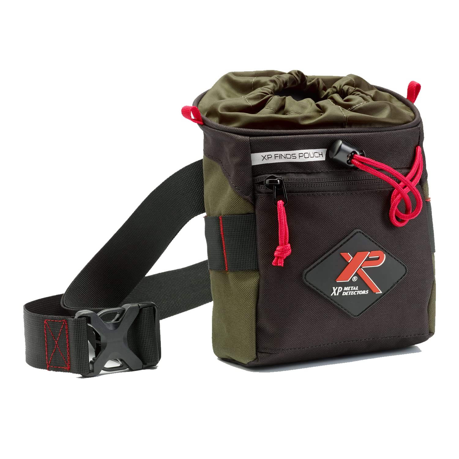 XP METAL DETECTORS front view of XPPOUCH showing large pocket for fast access