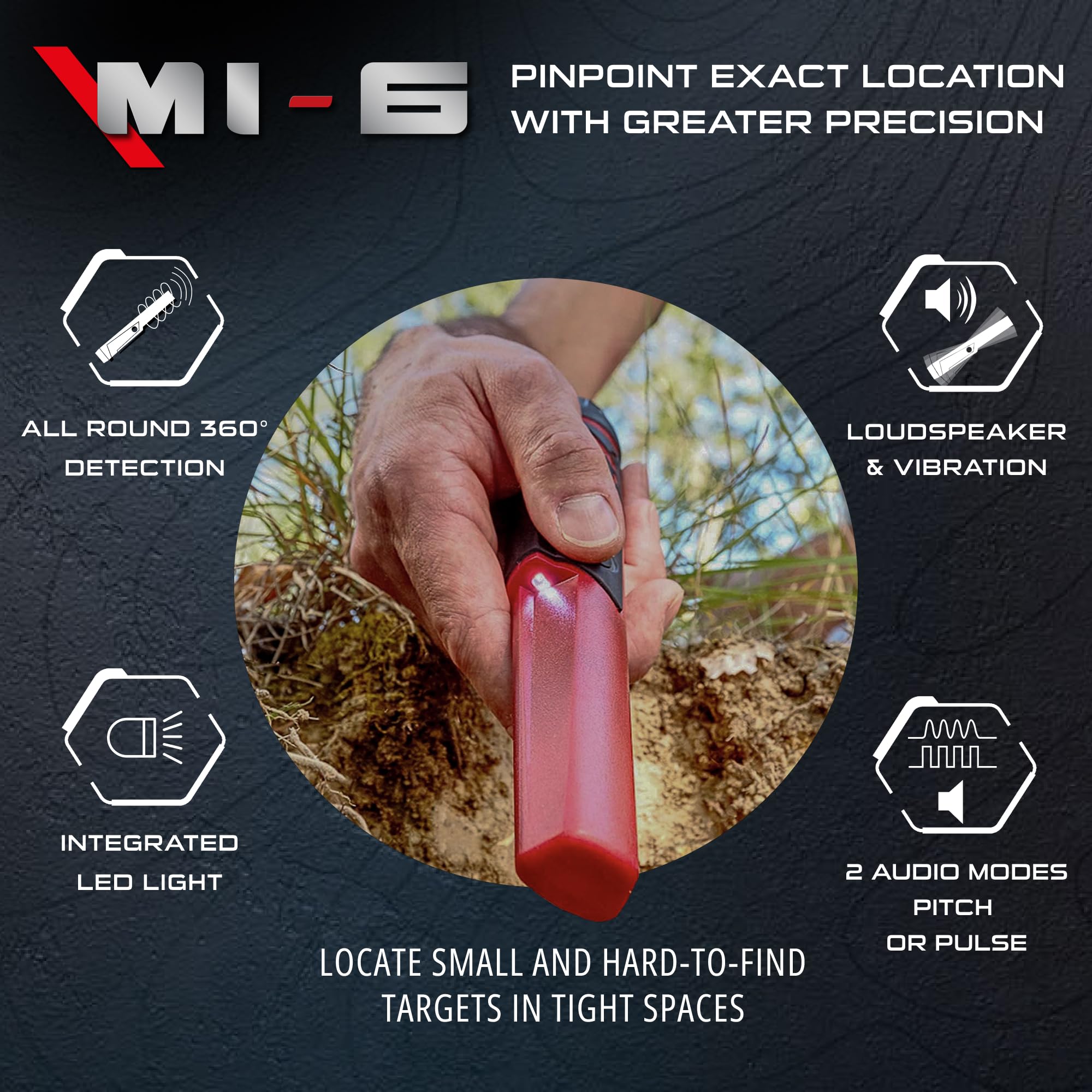 XP MI-6 underwater in shallow dive demonstrating waterproof reliability