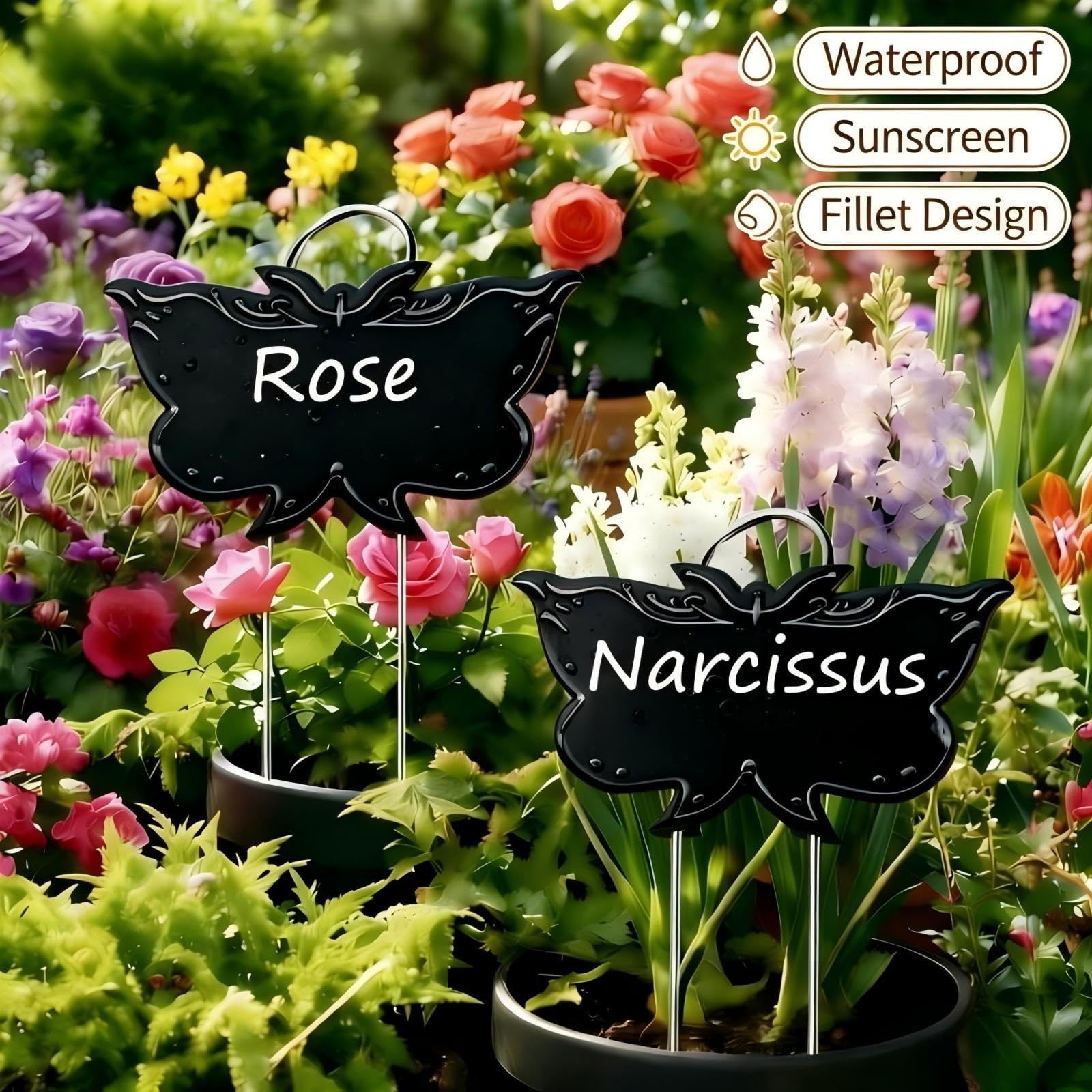 XPIEYSOL label next to a hand to show 11-inch scale and easy garden handling
